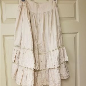 🐎 Vintage Western Prairie Slip Skirt 🐎